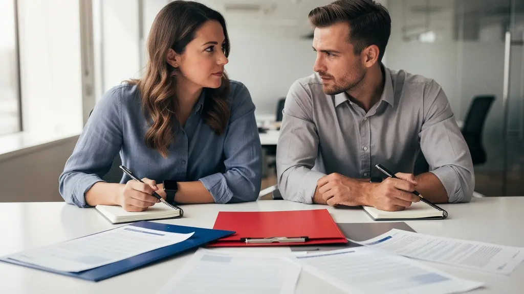 Comparaison et négociation de plusieurs offres de courtiers immobiliers pour obtenir le meilleur taux de prêt