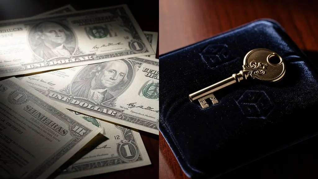 Contraste visuel entre valeurs mobilières et patrimoine immobilier de luxe