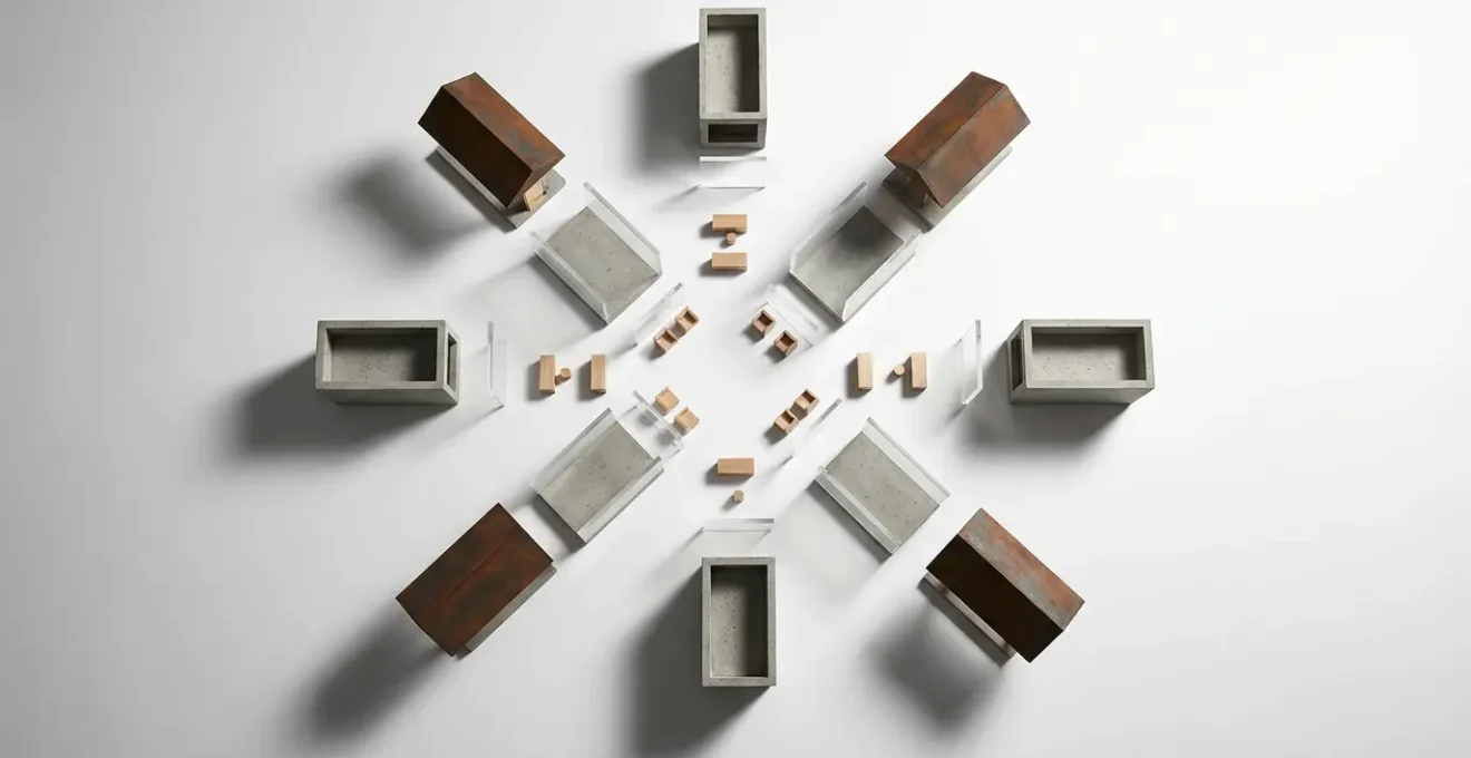 Diagramme circulaire montrant la répartition de l'amortissement par composants d'un bien immobilier